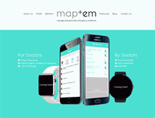 Tablet Screenshot of map-em.com